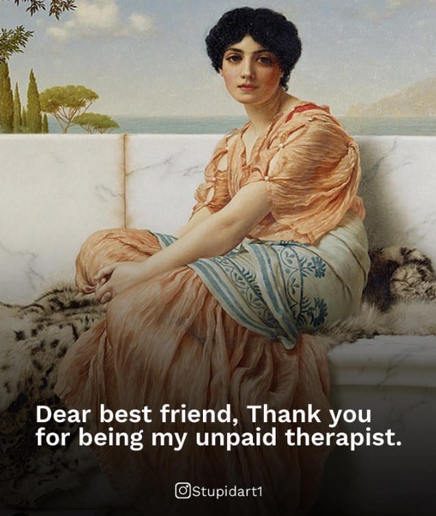 An Artists Added Funny and Heartfelt Captions Added to Paintings to ...