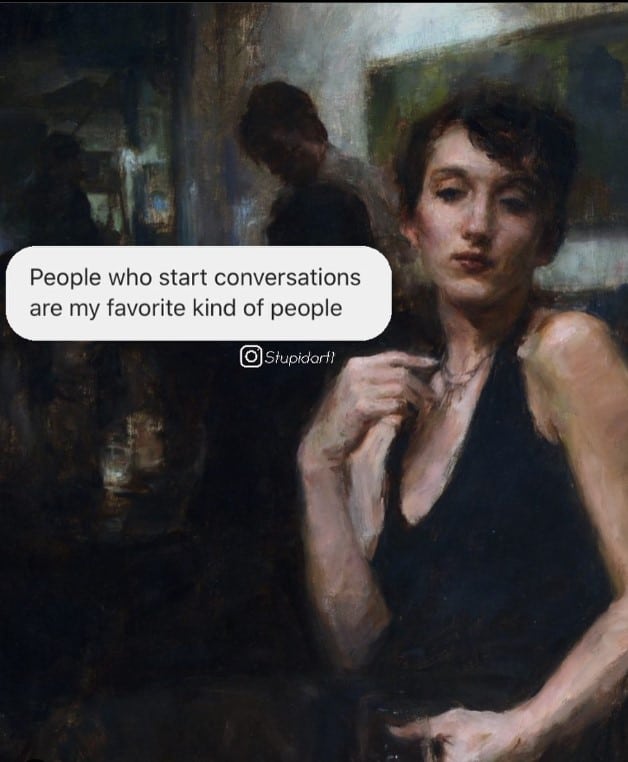 An Artists Added Funny and Heartfelt Captions Added to Paintings to ...