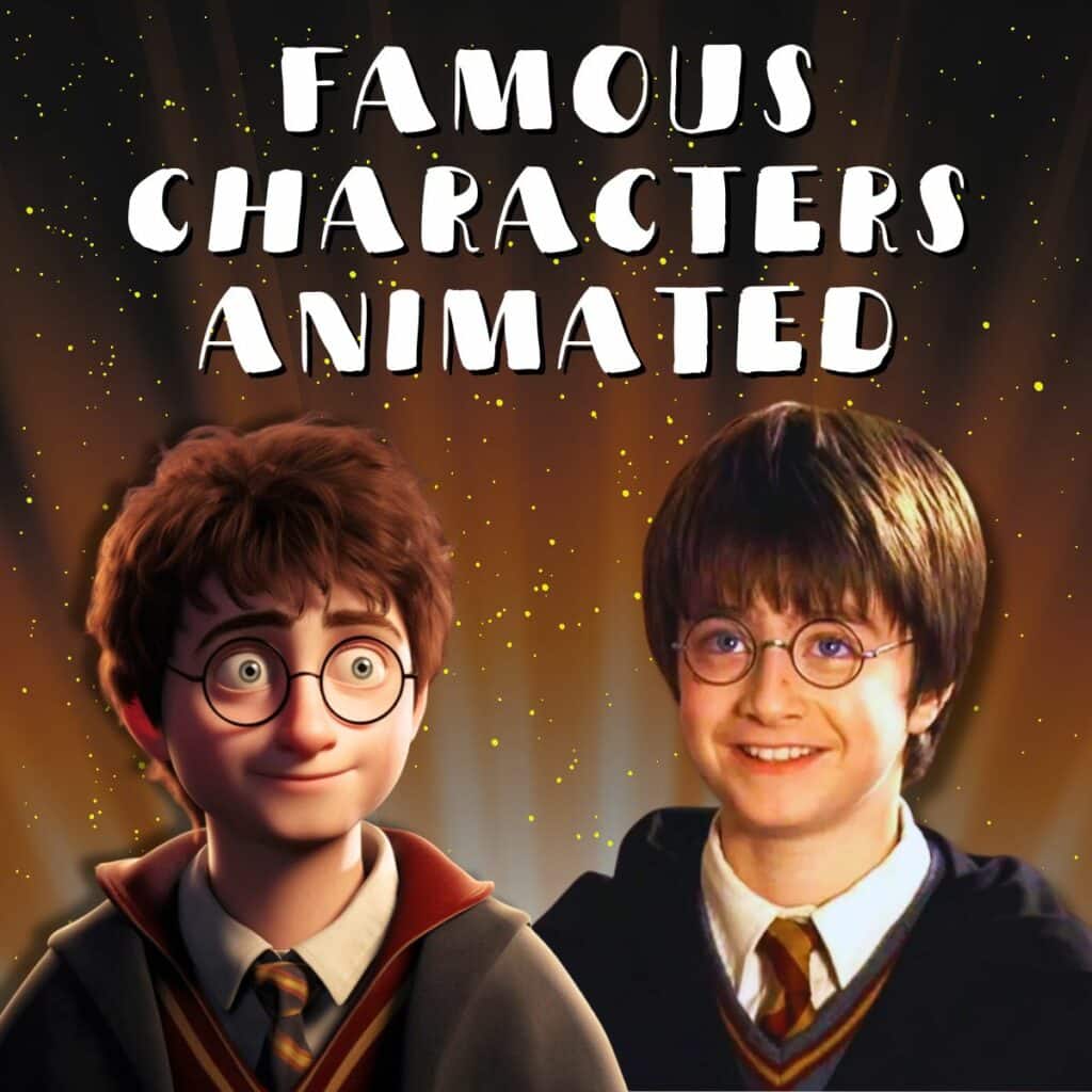 Iconic Movie and TV Characters Reimagined in the Magical World of Pixar